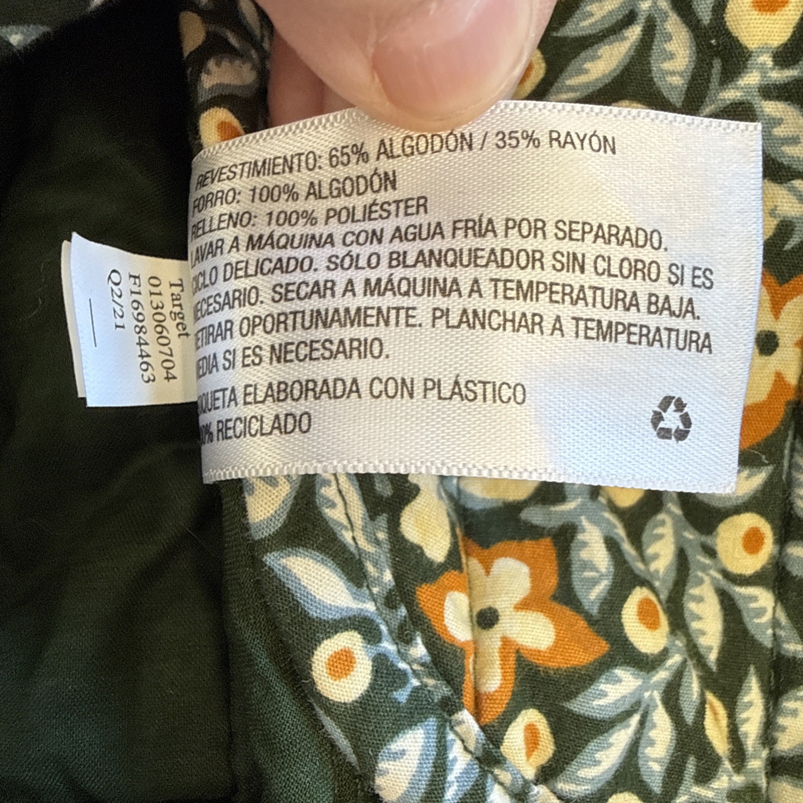 Universal Thread Women's Small Jacket Green Flora… - image 7