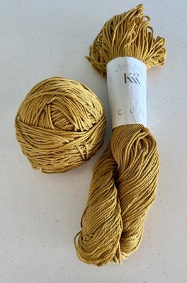 Lot of 1 Hank & 1 Ball Klaus Koch Kollection CLIP 100% Egyptian Cotton Yarn #9