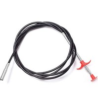 79inch Drain Snake Hair Clog Remover-Drain Auger Hair Catcher & Cleaning Brus...