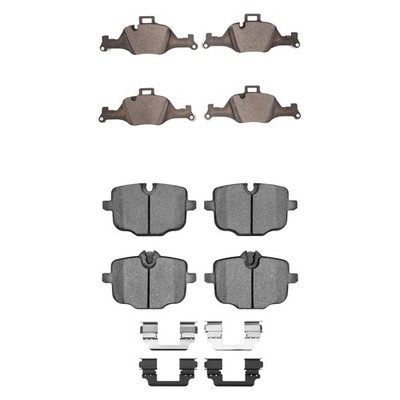 For BMW X5 20 R1 Concepts Optimum OEp Front & Rear Brake Pad Set