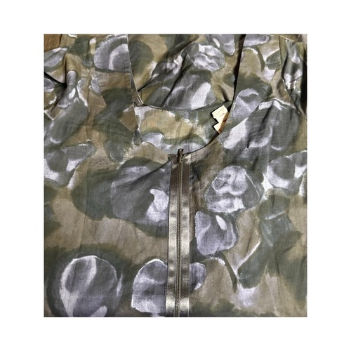 Marni Italian Abstract Print Cotton Midi Dress, Size 6/8 (UK 42) - Picture 3 of 5
