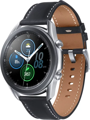 Samsung Galaxy Watch3 – 45 mm | 4G/LTE (eSIM) + GPS | NEU & OVP | Mystic Silver - Bild 1 von 4