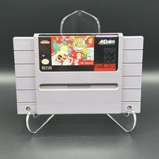 Krusty's Super Fun House (Super Nintendo SNES, 1992) Authentic- Tested Working