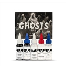 Dynamic Tattoo Ink Ghosts 1oz Set 5 Professional Bright Colors Original USA