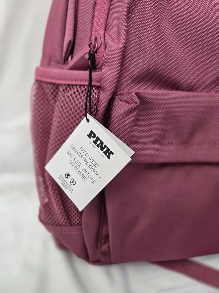 Victoria's Secret 粉色绗缝背包 (粉色) — 第 2/4 张图片