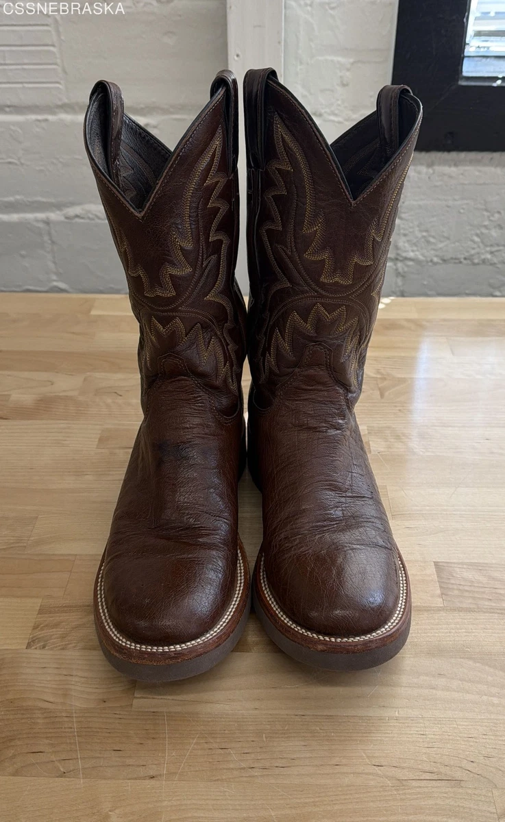Justin Boots 7.5 US Western Equestrian Boots for sale | eBay