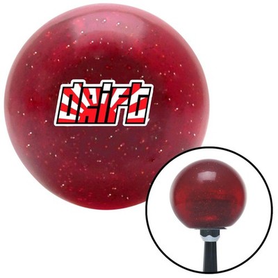 Drift of the Rising Sun Red Metal Flake Shift Knob w/ M16x1.5 Insert Shifter