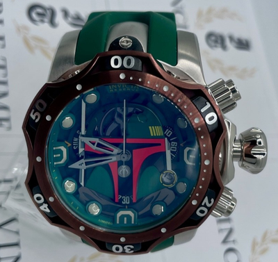イカタコ38号 Invicta Reserve Star Wars Boba Fett Venom Ronda Z60 Caliber Men's