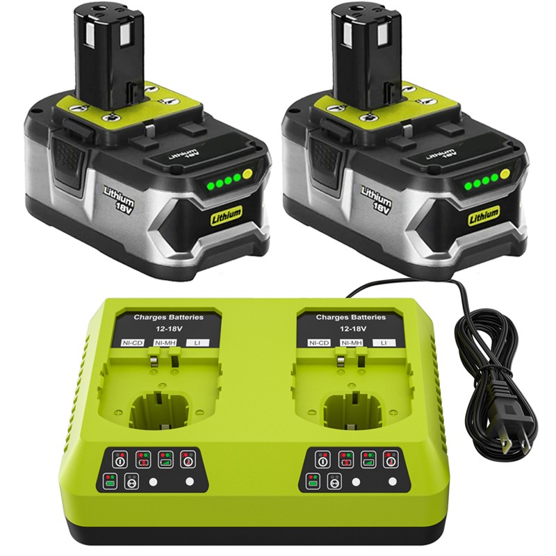 1-PACK P108 Fast Charger For RYOBI 18V One Plus High Capacity Li-ion Battery NEW