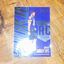 Panini 2018 Absolute Mark Andrews Baltimore Ravens Rookie #124 Football Card. rookie card picture