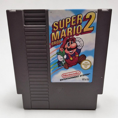 Super Mario Bros 2 Nintendo Entertainment System NES Modul Gut