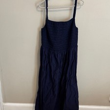 Old Navy navy Blue Smocked Dress size 2x