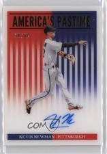 2019 Panini Chronicles America's Pastime Gold 25/25 Kevin Newman Auto 19n6