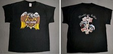 Vintage 90s Harley Davidson Eagle Double Or Nothin Cut Sleeve T Shirt Sz XL