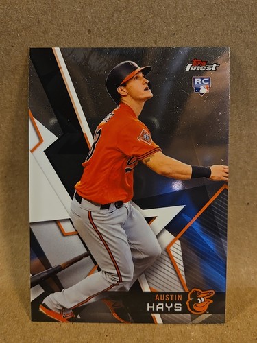 2018 Topps Finest Austin Hays #11 card