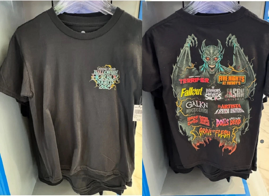 Universal Orlando Halloween Horror Nights HHN 2025 Full House T-Shirt