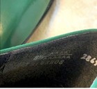 Naturalizer Slip Ons, Forest Green w/Gold, 2” Heel, Super Elegant, Size 8.5 — photo 6
