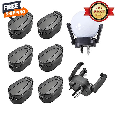 6 Pcs Golf Ball Pick up Retriever Grabber, Foldable Claw for Putter Grip