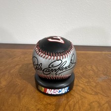 Dale Earnhardt Autographed NASCAR Baseball 'The Intimidator' #3 with Stand