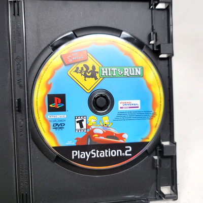 #ad The Simpsons: Hit amp; Run PS2 PlayStation 2 2003 Disc Only Tested Working $49.97