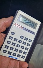 Casio LC-311c Auto Power-OFF Vintage Calcolatrice DA Collezione Pile Ok 