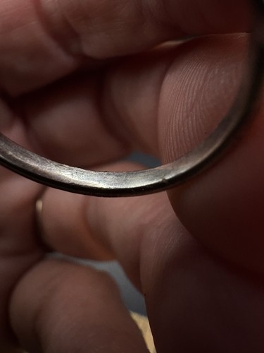 Gr. 9,5 Vintage Sterling Silber Brutalist Abstrakt Türkis Ring Nachlass 925 - Bild 13 von 14