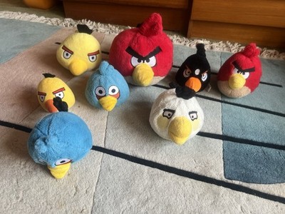 Lot Of 8 Angry Birds Plush Variety 