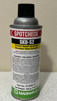 Magnaflux SKD-S2 Spotcheck Crack Detection Developer: 11 Oz Aerosol