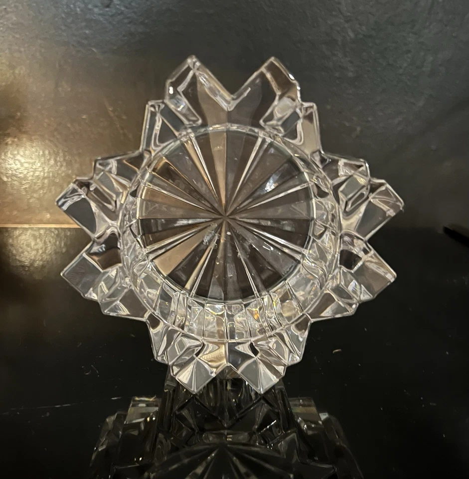 Prato de doces Mikasa Crystal Starfire - Descontinuado - Imagem 3 de 4