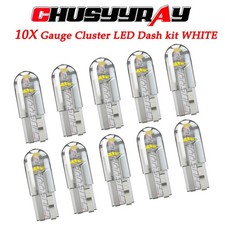 Calibre Cluster LED Bombilla BLANCA para Dodge 81 89 Ram D100 - D350 Luz de tablero