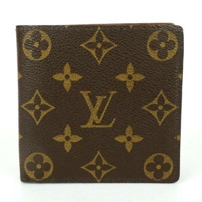 LOUIS VUITTON M61675 Portefeuille Marco Monogram Brown Geldbörse Bifold