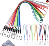 Wisdompro 20 StüCk SchlüSselband Und Handschlaufe, SchlüSselbäNder Bunt FüR Erwa