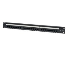 Tripp Lite series 24-Port 1U Rack-Mount Cat6/Cat5 110 Patch Panel, RJ45 Ethernet