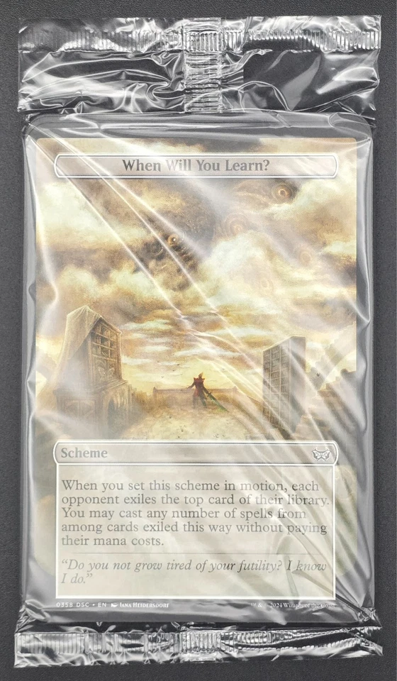 Archenemy 4 Pack Complete Set Magic the Gathering Duskmourn: House of Horror NEW - Image 4 of 4