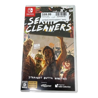 Serial Cleaners Japan English Japanese Chinese Nintendo Switch USED