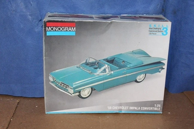 1959 Chevy Impala Model In Classic Automotive Models & Kits for