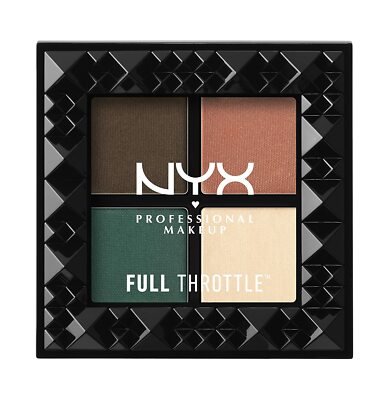 NYX Cosmetics Full Throttle Shadow Palette 4 colors  FTSP  Choose Color