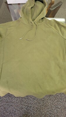 All in Motion Mens Activewear Hooded Sweatshirt Size L Green