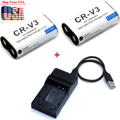 Battery / Charger For Samsung Digimax A503 A55W A6 A7 V3 V4 V40 V4000 V5 V50 V6 