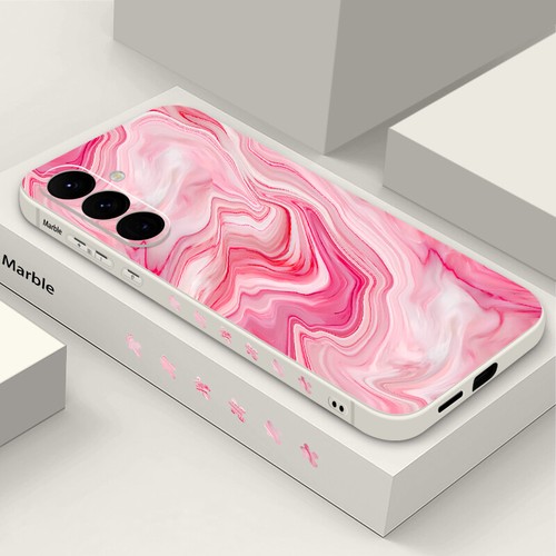 For Samsung S25 S24 S23 Ultra A55 A15 A54 Shockproof Silicone Marble Case Cover - Photo 11 sur 18