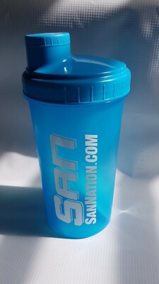 San Nutrition Amino Smoothie Pre-workout Water Gainer Protein Shaker Cup 24oz...