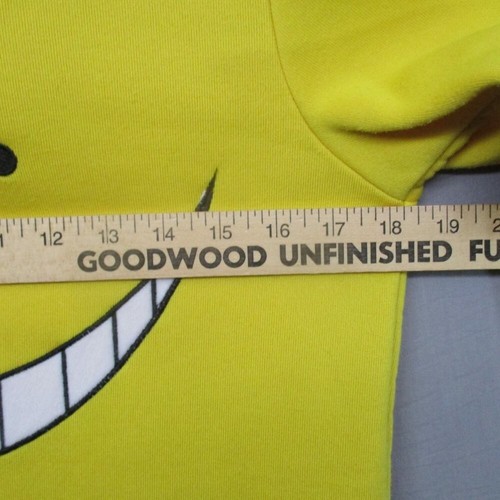 Assassination Classroom Hoodie Embroidery Yellow Junior Size | M - Picture 4 of 7