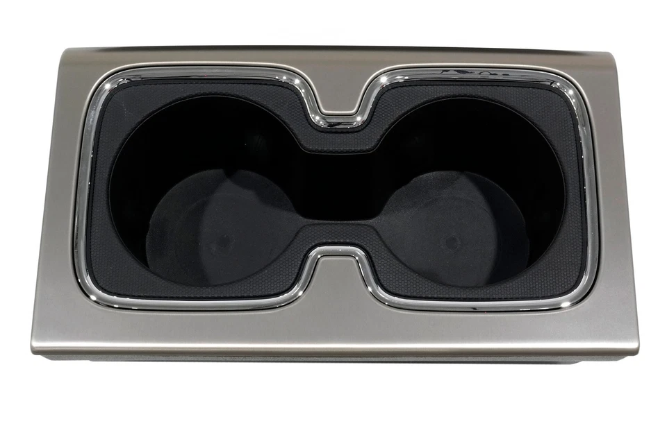 Portavasos consola central cromo bruñido 15-16 Silverado Sierra 23467147 OEM NUEVO Foto 2 de 4