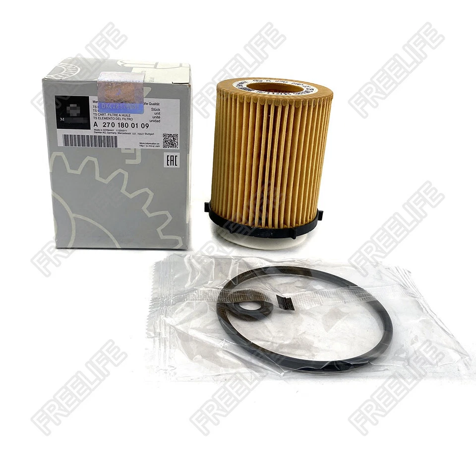 3 件装机油过滤器适用于梅赛德斯-奔驰 A220 C300 C350e CLA250 E300 SLC300 A2701800009 — 第 2/4 张图片