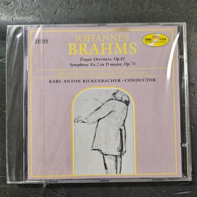 Johannes Brahms Symphony No. 1 and 2 Tragic Overture Koch New