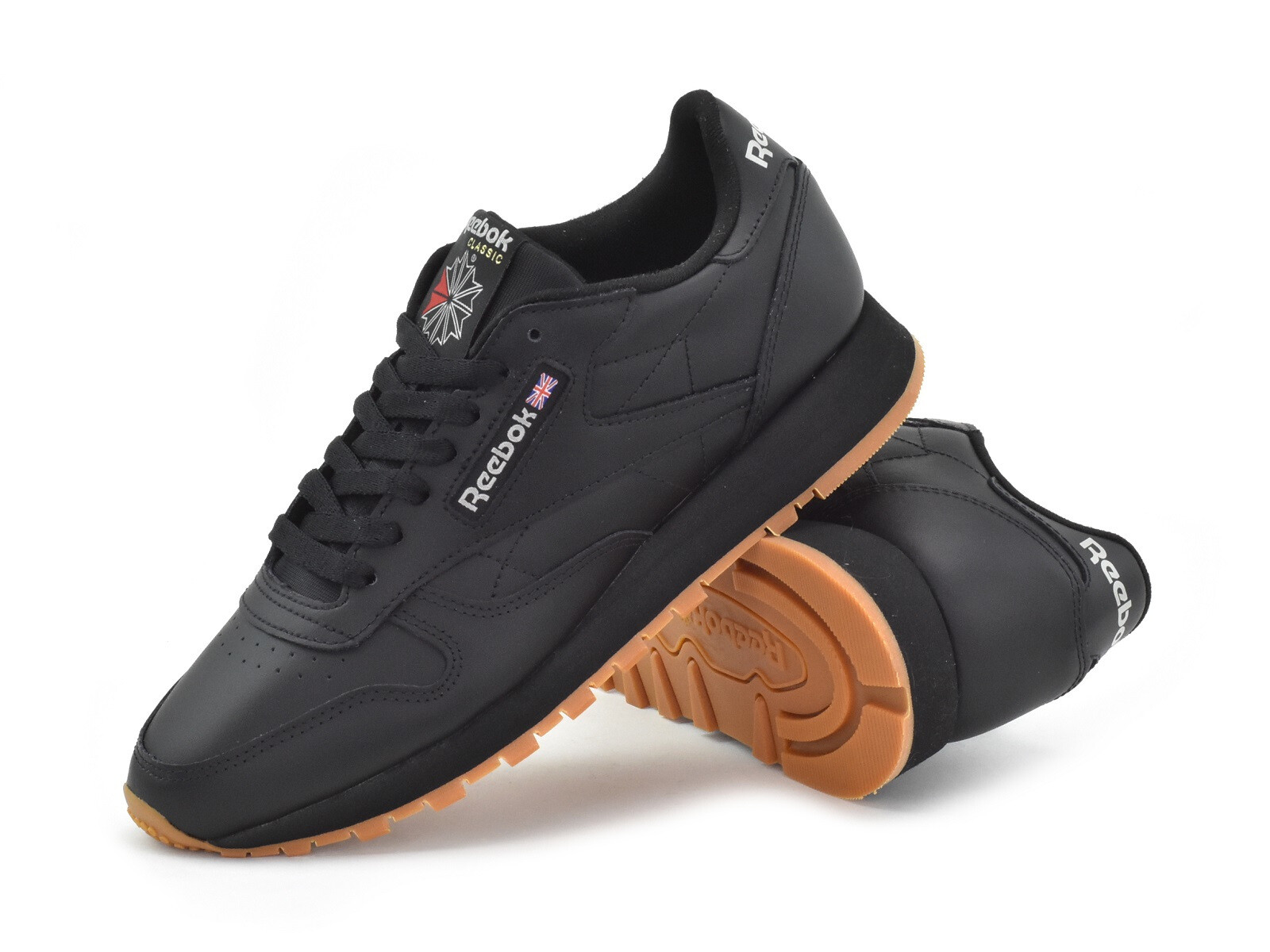 Reebok Classic Leather Gum Mens Sizes Black GY0954 2023 Edition | eBay