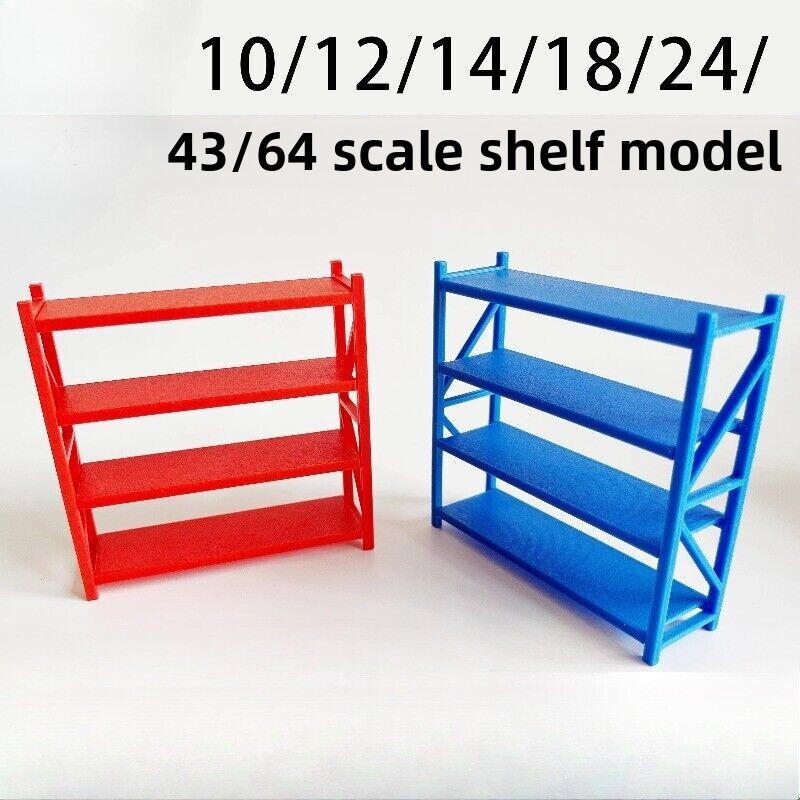Diorama 1:12/18/24/43/64 Shelf Model Garage Workshop Scene Props Model Accessory