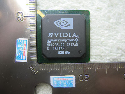 1x Used geFORCE4 42OGo 420G0 42O 420 G0 420GO 420 Go BGA Chip