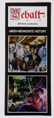 Behalt Ohio 1980s Berlin Ohio Behalt Cyclorama Mennonite Amish History VTG Travel ...