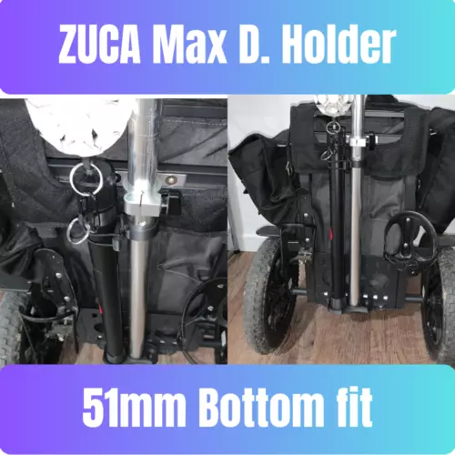 Zuca cart max distance retriever and umbrella holder